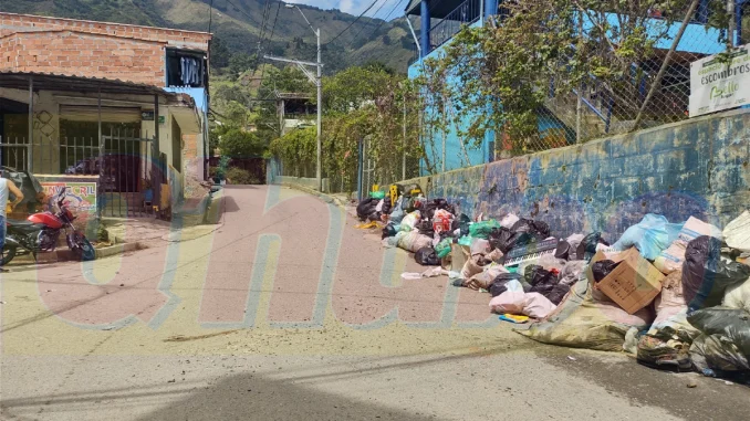 Un reciclador encontró el feto.