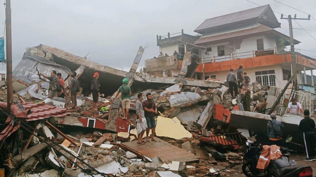 Al menos 343 casas se vieron afectadas en el terremoto. /FOTO: TOMADA DE LA WEB. 