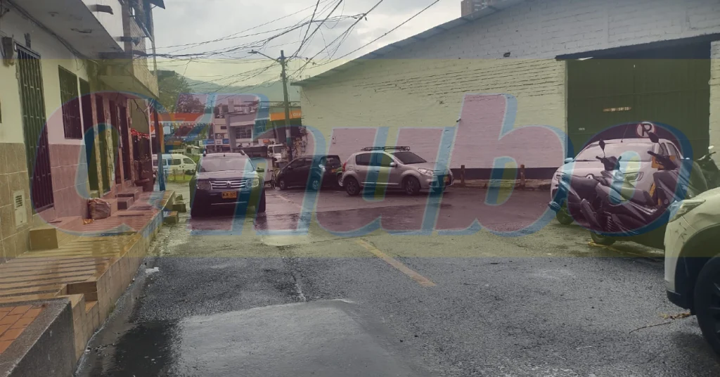 En esta calle de Itagüí fue baleado Gabriel.