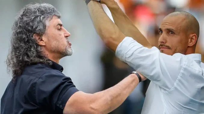 Fútbol. Leonel Álvarez y David González