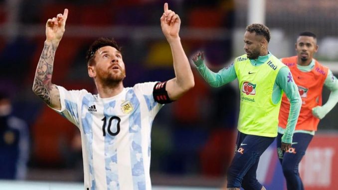 Lionel Messi y Neymar.