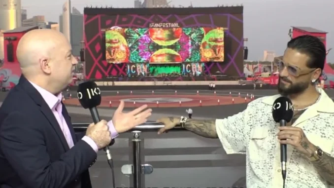 Maluma, periodista, entrevista, Catar, derechos humanos, polémica, video, Q’Hubo Medellín
