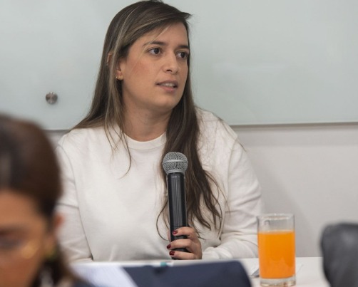 María Antonia Sánchez, nueva gerente de la EDU. /FOTO: ALCADÍA DE MEDELLÍN. 