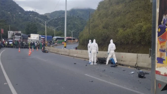 Uno de los incidentes ocurrió en la vía que de Medellín conduce al Occidente.