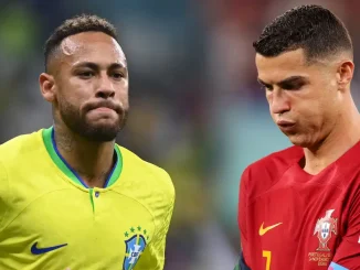 Neymar y Cristiano Ronaldo