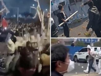 Protestas en China