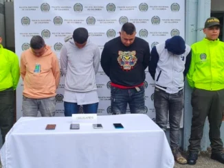 Estas personas fueron capturadas por robo.