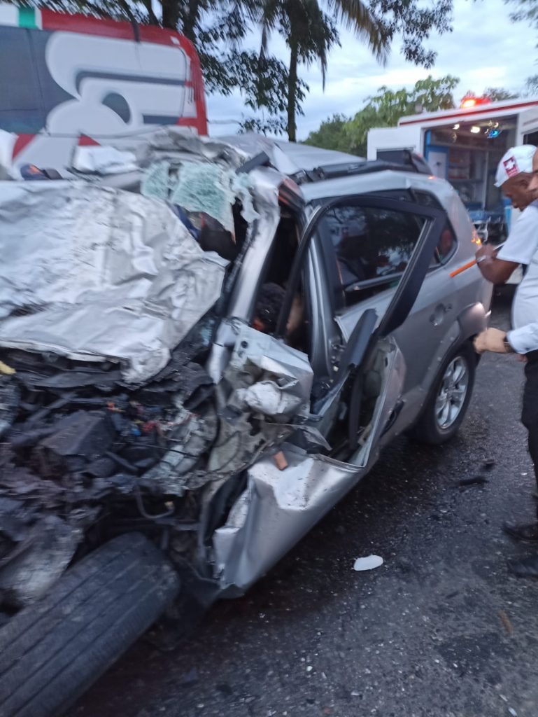 Accidente vía Yarumal-Caucasia 