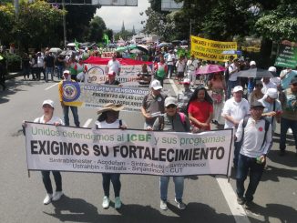 marcha en Medellín
