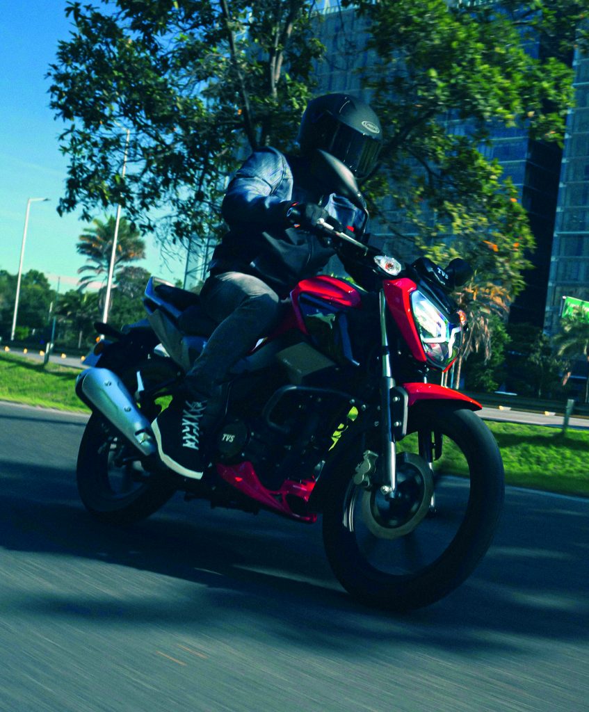 TVS Raider 125. / FOTO: AUTECO.
