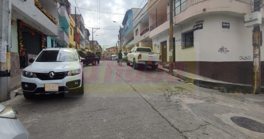 Homicidio en Caldas en Navidad. / FOTO: ANDRÉS FERNANDO GARCÍA.