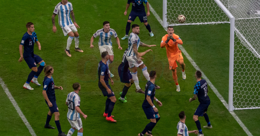 Argentina vs. Croacia. / FOTO: JUAN ANTONIO SÁNCHEZ. 