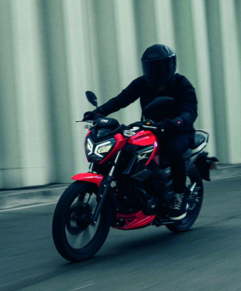 TVS Raider 125. / FOTO: AUTECO.
