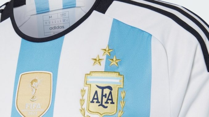 Camiseta Selección Argentina.