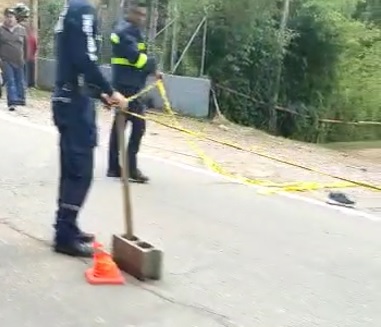 En otro de los accidentes de tránsito murió un hombre de 40 años.