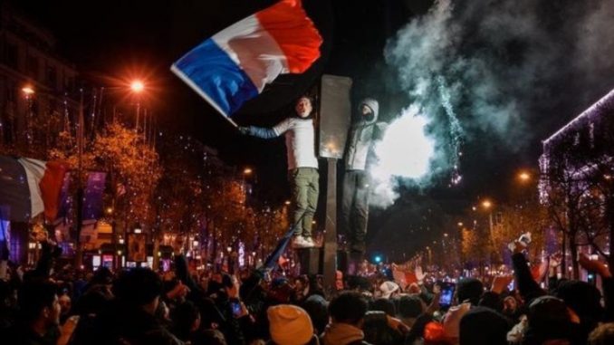 Desmanes en Francia