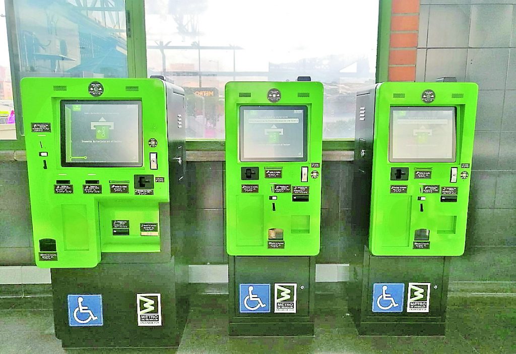 Máquinas metro