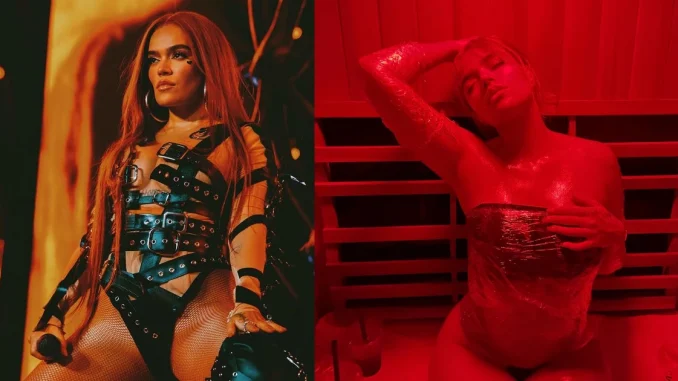 Karol G, cantante, farándula, truco, fitness, ejercicio, sudar, Q’Hubo Medellín