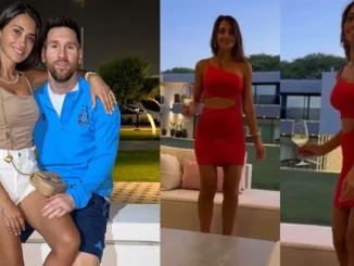 Messi dejó ver su lado romántico al presumir a su esposa bailando cumbia