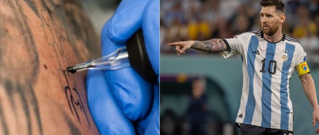 Messi tatuaje