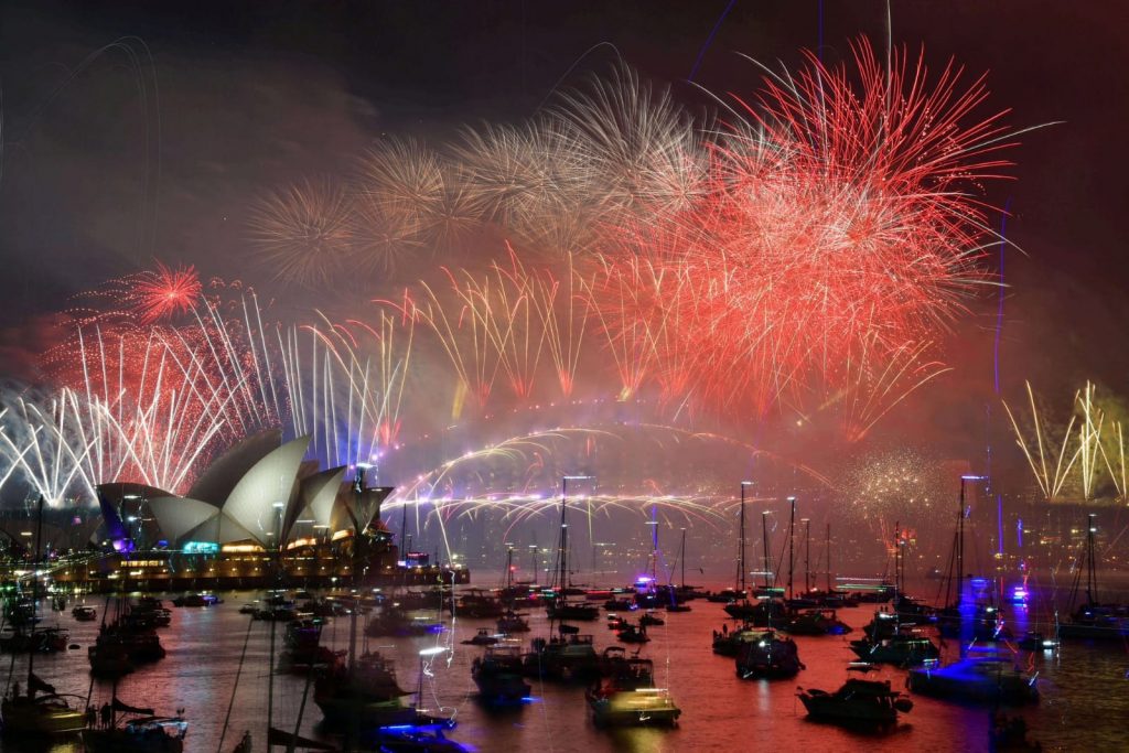 Así vivieron la Navidad en Australia. /FOTO: TOMADA DE RADIO ÑANDUTÍ. 