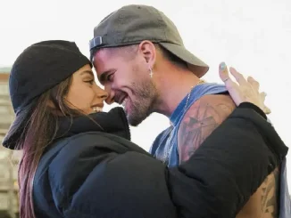 Tini y Rodrigo De Paul