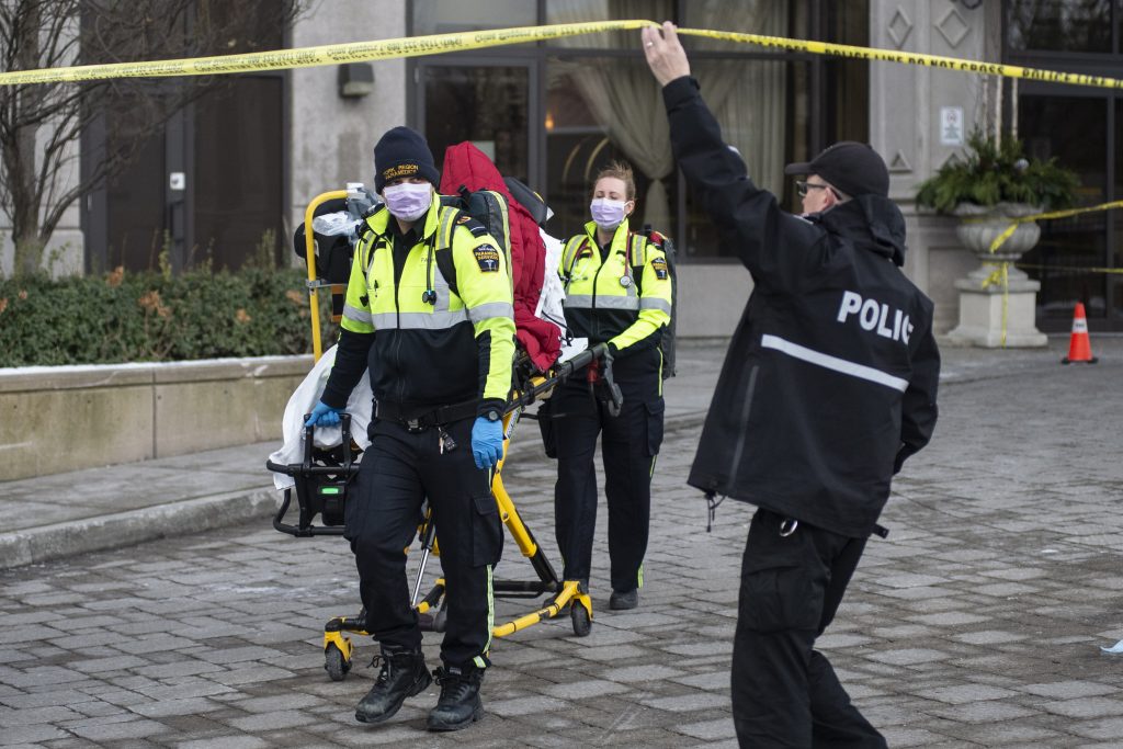 Tiroteo en edificio de Vaughan, Canadá. / FOTO: EFE.