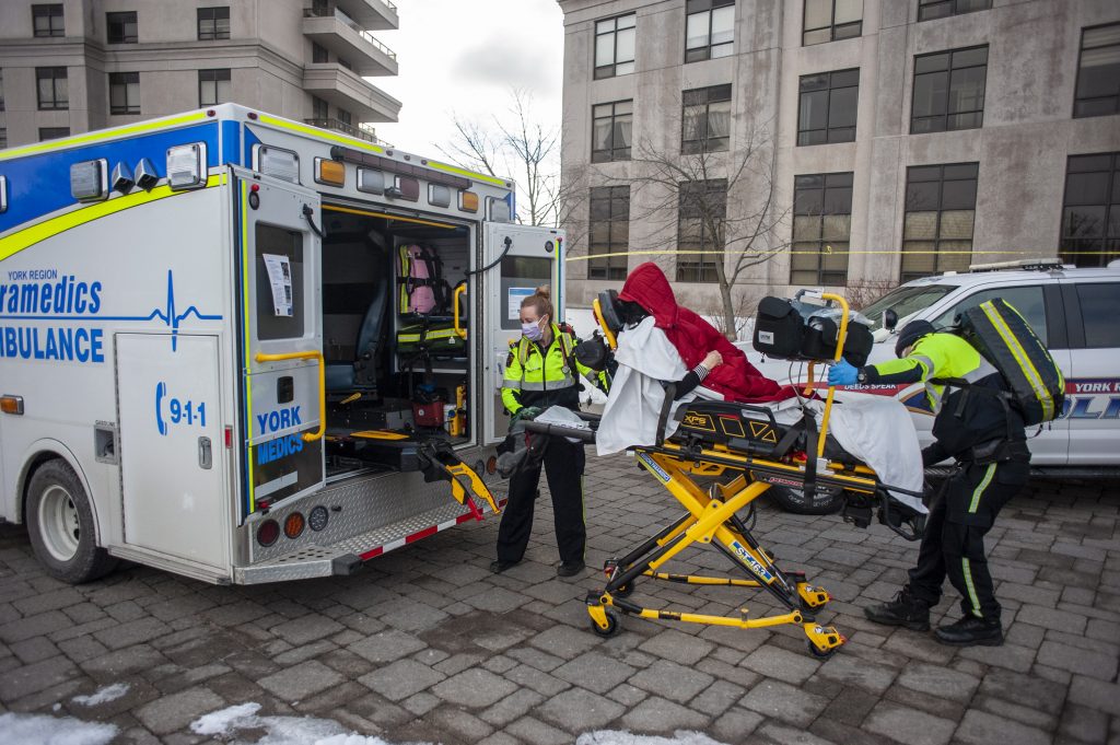 Tiroteo en edificio de Vaughan, Canadá. / FOTO: EFE.