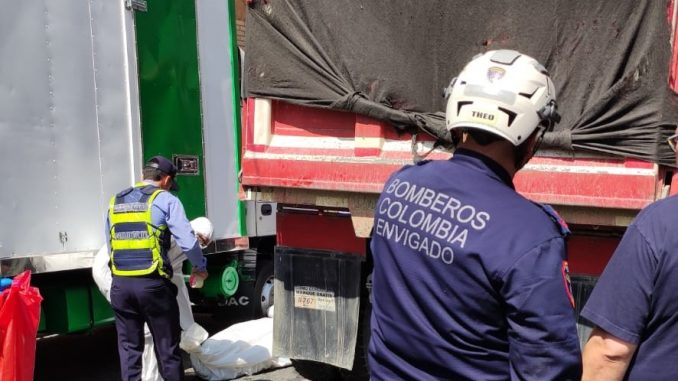 Accidente en Envigado.