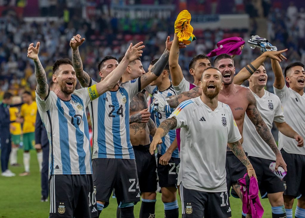 Selección Argentina en cuartos de final en el Mundial Qatar 2022