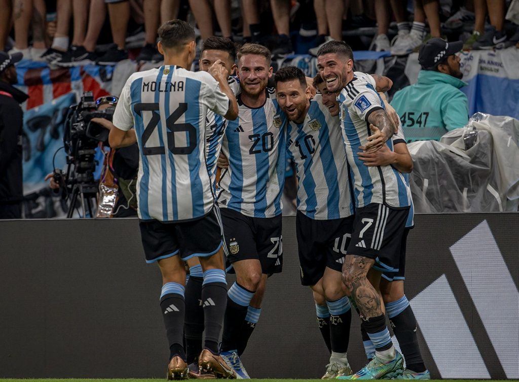 Selección Argentina en cuartos de final en el Mundial Qatar 2022