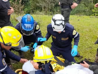 Encontraron con vida a adulto mayor que duró tres días perdido en zona montañosa de La Estrella