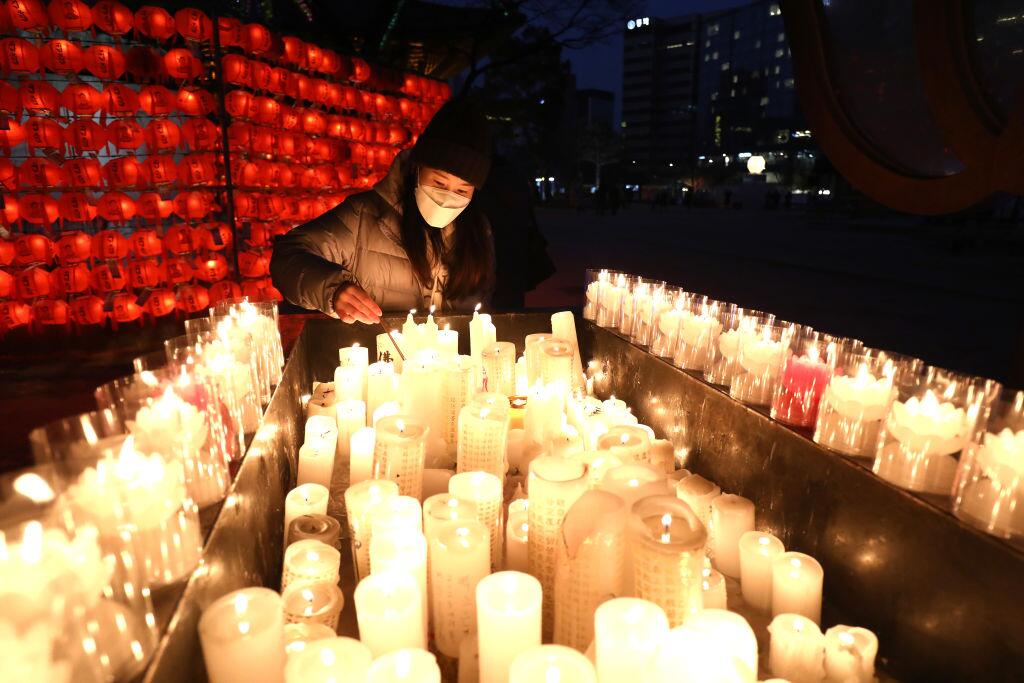 Así reciben el 2023 en Corea.