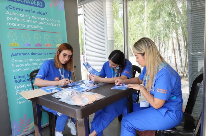 Escuchaderos para cuidar la salud mental