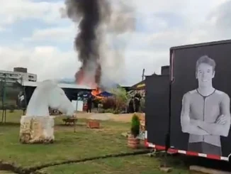 Incendio consumió parte del restaurante de Rigoberto Urán