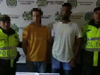 presuntos ladrones capturados
