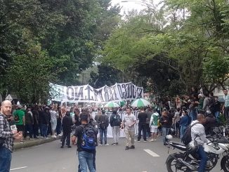 protesta hinchas de Atlético Nacional
