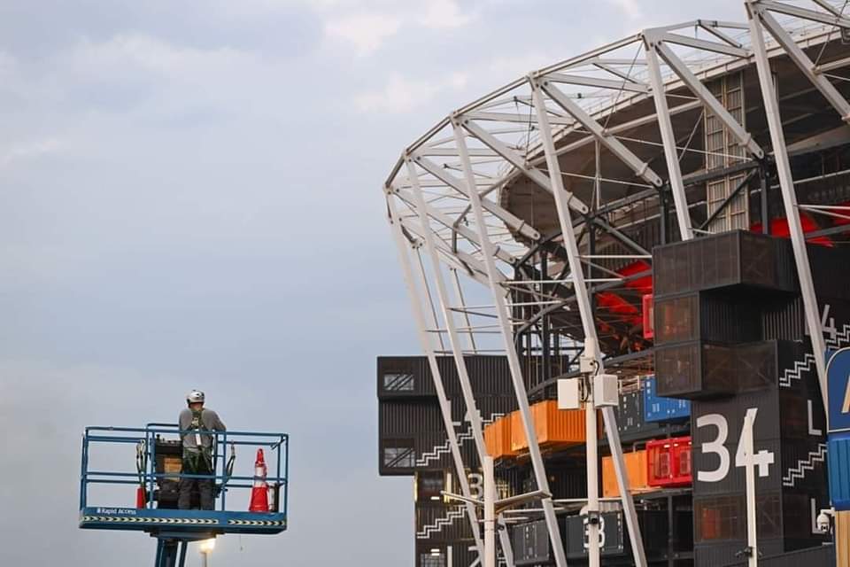 Estadio 974. / FOTOS: TOMADAS DE TWITTER @JoshuaMukisa01