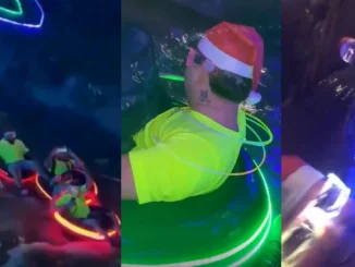 Jóvenes navegaron en el río Medellín para ver los alumbrados