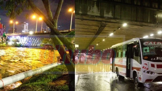 Lluvias, desbordamiento, soterrados el río, Parques del Río, invierno, aguacero, videos, rescate, bomberos, Q’Hubo Medellín