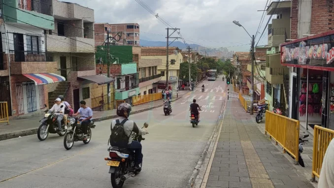 En esta zona de Manrique murió una de las mujeres, de 19 años, en un accidente de tránsito.