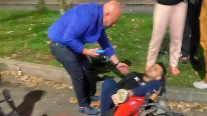 El subsecretario de salud habría atropellado a un motociclista mientrass manejaba en estado de embriaguez.