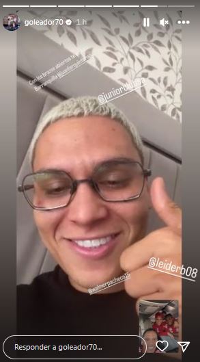 Carlos Bacca y Juan Fernando Quintero. /FOTO: CAPTURA PANTALLA. 