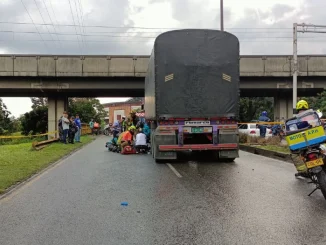 Accidente de tránsito, Autopista Sur, motociclista, Medellín, La Macarena, muerto, Q’Hubo Medellín