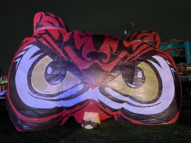 Las figuras en forma de animales predominaron en el Festival del Globo Lunar en Envigado. /FOTOS: ALCALDÍA DE ENVIGADO. 
