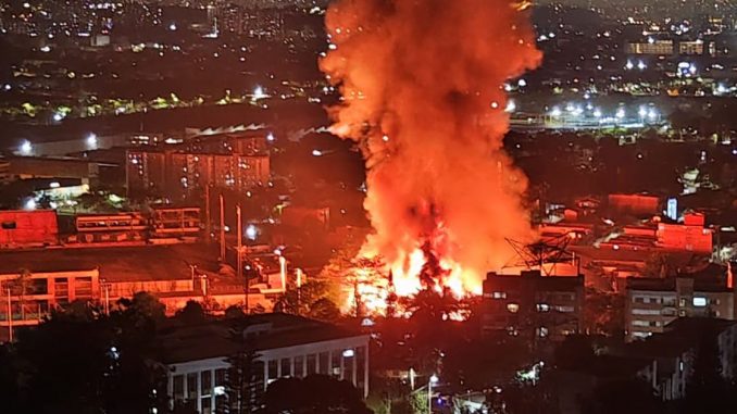 Incendio en Envigado