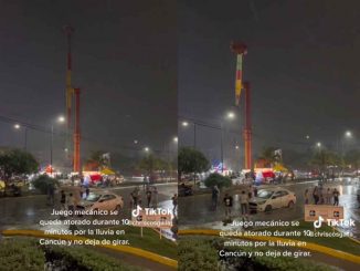Atracción mecánica falló