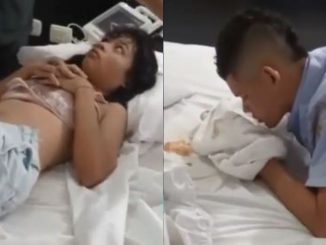 Pareja dejó a un bebé dentro de un carro