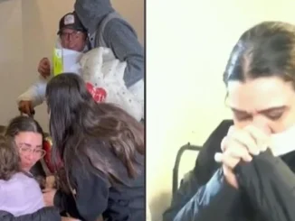 Así fue el reencuentro entre Paula Durán y sus padres.