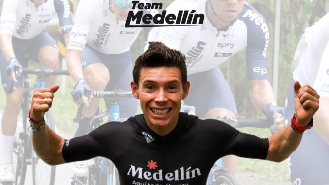 Superman López en el Team Medellín